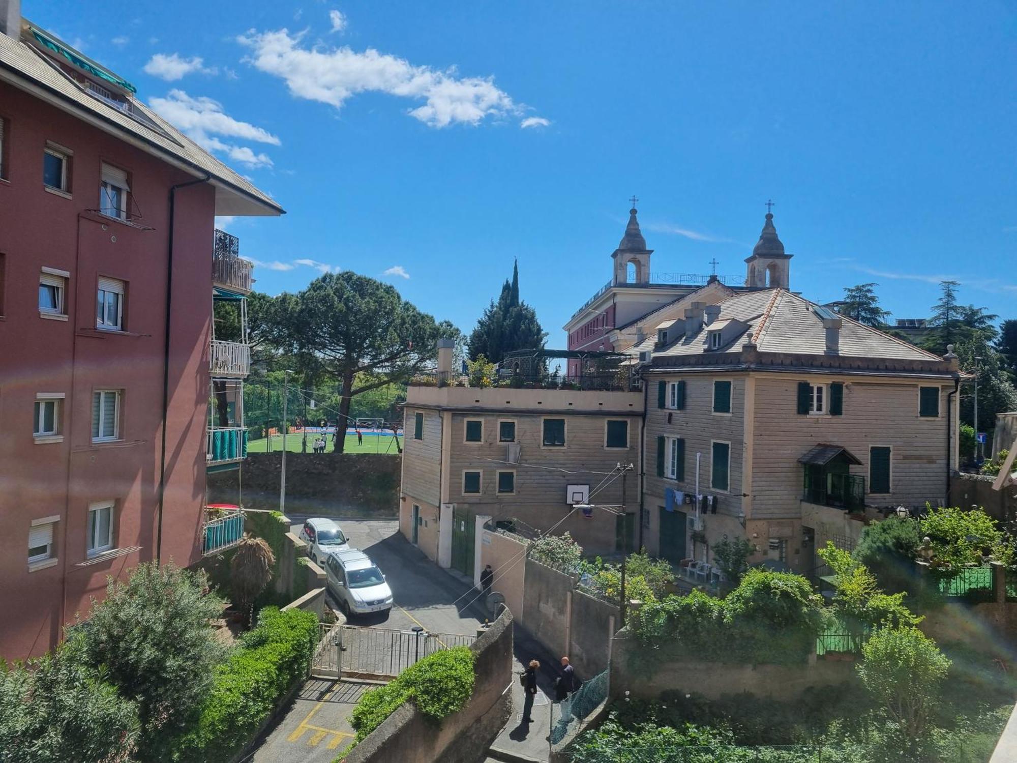 San Martino Appartament Con Parcheggio Privato Genua Zewnętrze zdjęcie